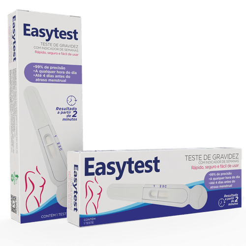 Teste de Gravidez com Indicador de Semanas Teste de Gravidez com Indicador de Semanas