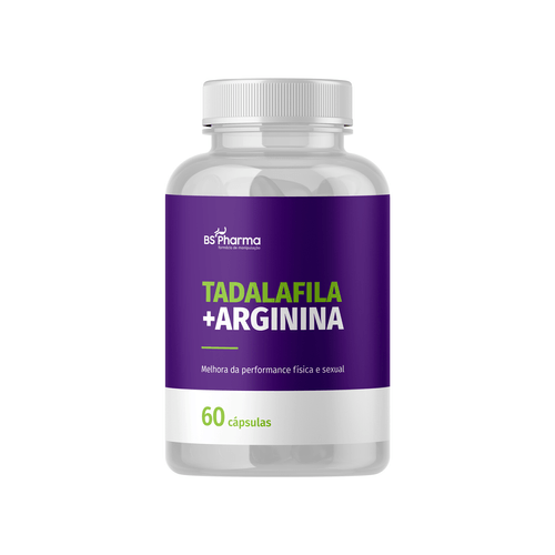 Tadala com Arginina 60 Cápsulas 60 Cápsulas