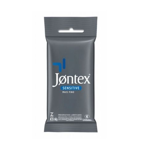Jontex pele com pele Sensitive 16 unidades camisinha