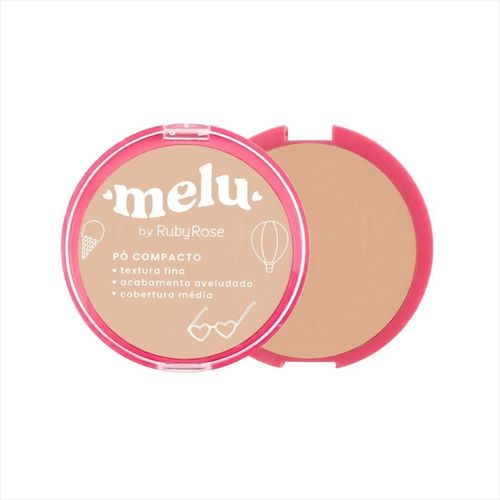 Ruby Rose Pó Compacto Melu RR853 10g mc50 Ruby Rose Pó Compacto Melu RR853 10g mc50