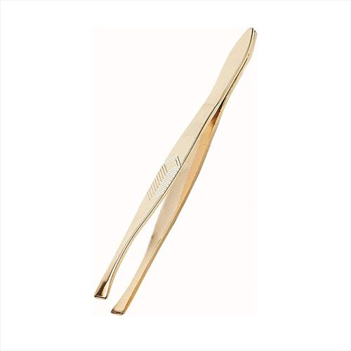 MB 6118B Pinça 90mm Dourada Ponta Reta MB 6118B Pinça 90mm Dourada Ponta Reta