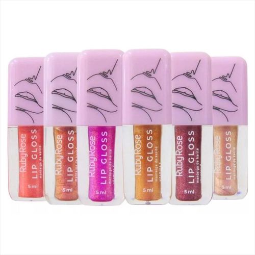 Ruby Rose Lip Gloss HB8234 5ml firework Ruby Rose Lip Gloss HB8234 5ml firework