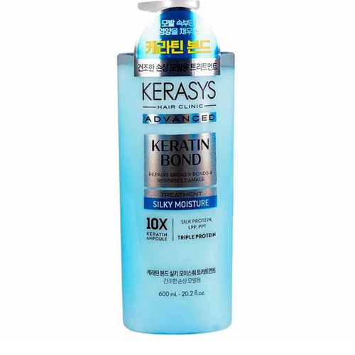 Kerasys Advanced Keratin Bond Silky Moisture - Condicionador 600ml 600ml