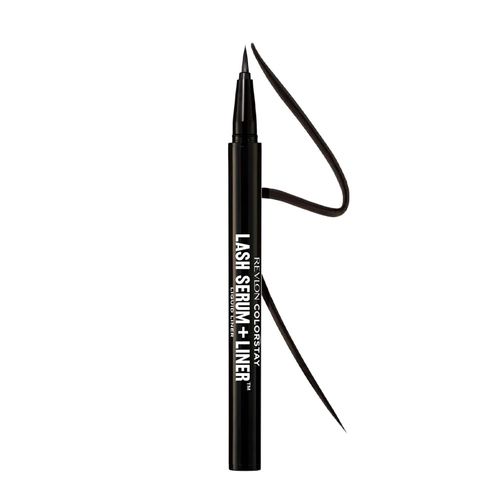 Revlon Colorstay Lash Serum + Liner Liquid Eyeliner - Delineador Preto Revlon Colorstay Lash Serum + Liner Liquid Eyeliner - Delineador Preto