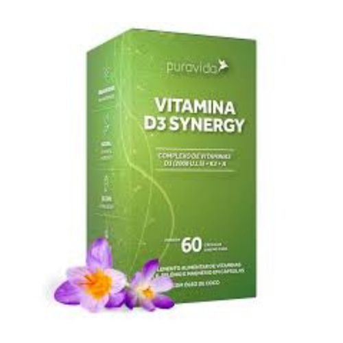 Vitamina D3 Sinergy (60 caps) - Padrão: Único