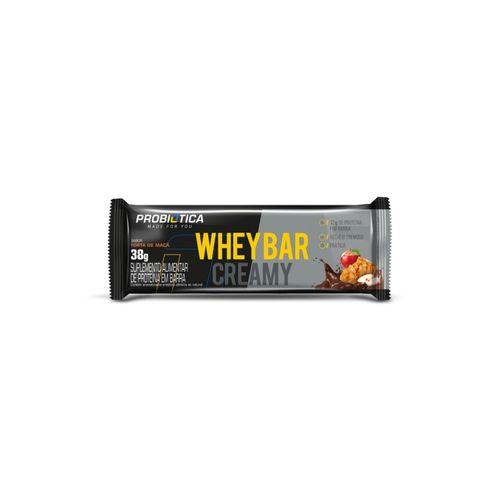 Whey Bar Creamy (38g) - Sabor: Torta de Maça