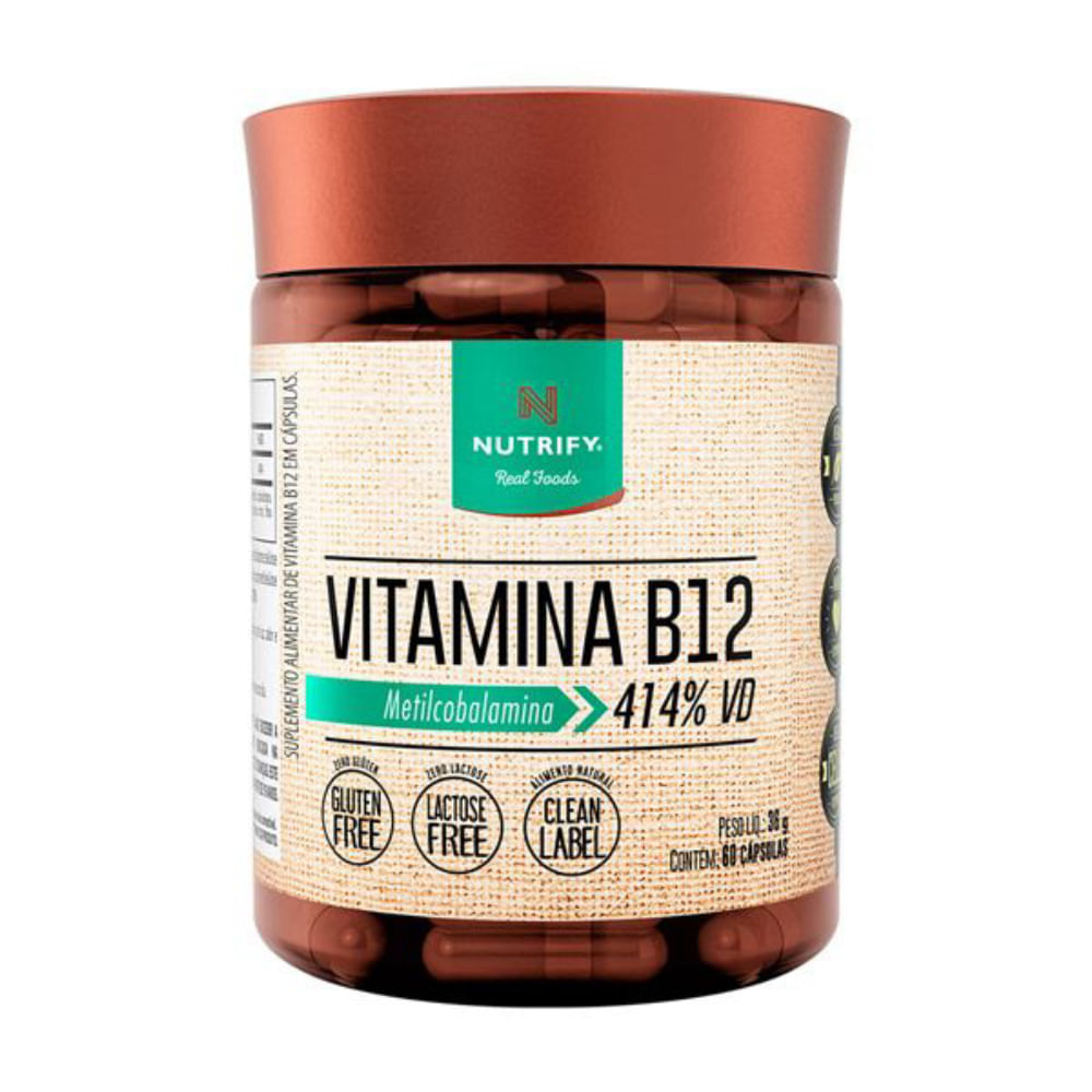 Vitamina B12 (120 caps) - Padrão: Único