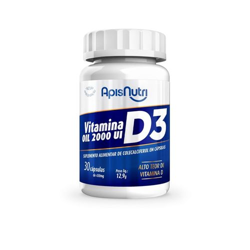 Vitamina D3 430mg Oil (30 caps) - Padrão: Único Vitamina D3 430mg Oil (30 caps) - Padrão: Único