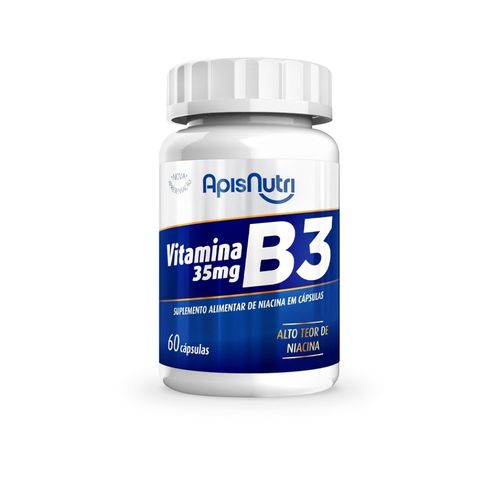 Vitamina B3 - 35mg (60 caps) - Padrão: Único Vitamina B3 - 35mg (60 caps) - Padrão: Único