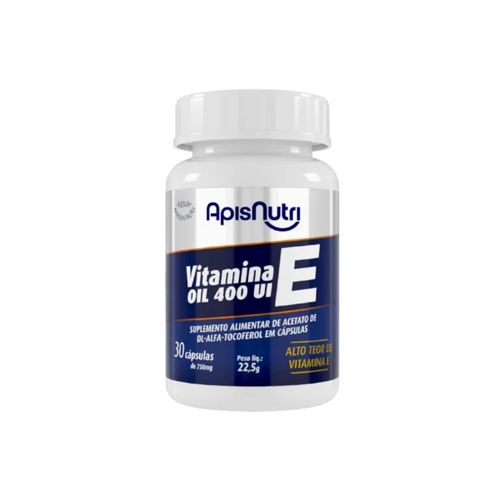 Vitamina E Oil - 750mg (30 Caps) - Padrão: Único Vitamina E Oil - 750mg (30 Caps) - Padrão: Único