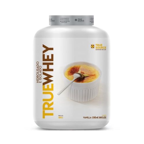 True Whey (1,810kg) - Hidrolisado e Isolado - Sabor: Vanilla Creme Brulle True Whey (1,810kg) - Hidrolisado e Isolado - Sabor: Vanilla Creme Brulle