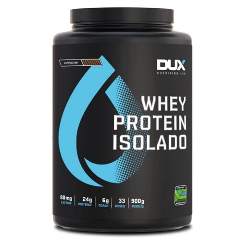 Whey Protein Isolado Pote (900g) - Sabor: Capuccino Whey Protein Isolado Pote (900g) - Sabor: Capuccino