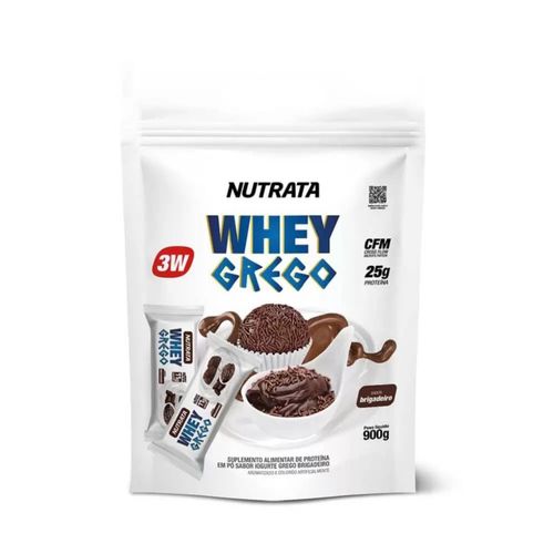 Whey Grego Refil (900g) - Sabor: Brigadeiro Whey Grego Refil (900g) - Sabor: Brigadeiro