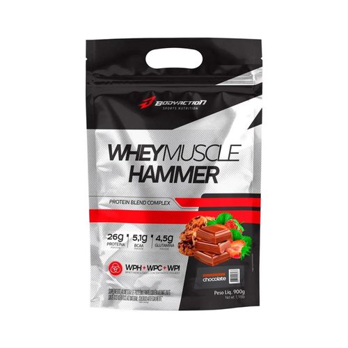 Whey Muscle Hammer (900g) - Sabor: Chocolate Whey Muscle Hammer (900g) - Sabor: Chocolate