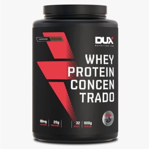 Whey Protein Concentrado Pote (900g) - Sabor: Capuccino