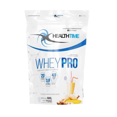 Whey PRO Refil (600g) - Sabor: Banana c/ Canela