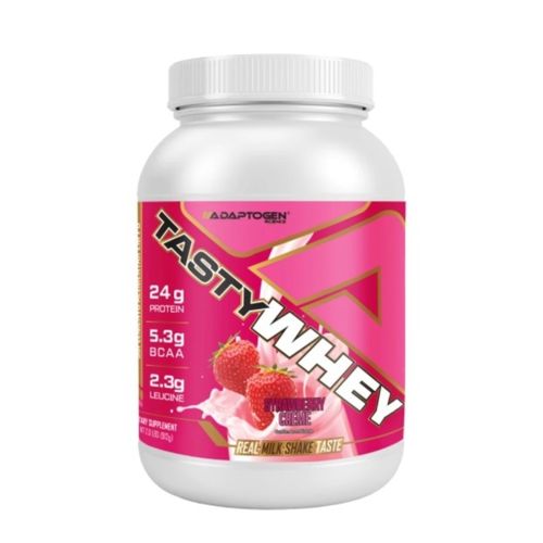 Tasty Whey (900g) - Sabor: Morango.