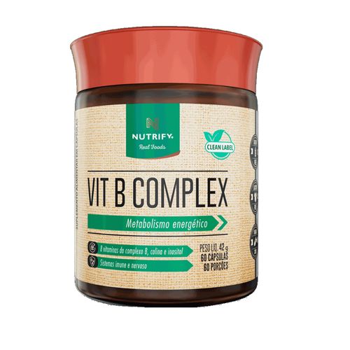Vit B Complex (60 caps) - Padrão: Único Vit B Complex (60 caps) - Padrão: Único