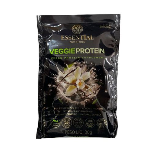 Veggie Protein Sachê (30g) - Sabor: Baunilha