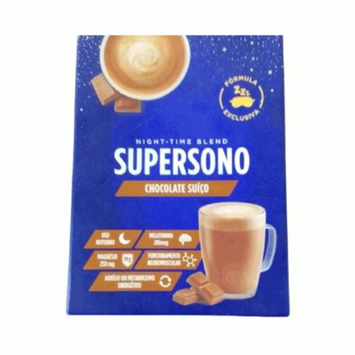 Supersono (Display 14 sachês 10g) - Sabor: Chocolate Suiço