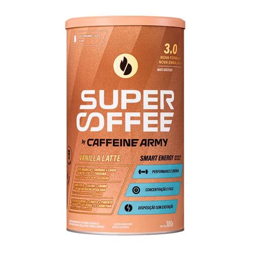 SuperCoffee 3.0 (380g) - Sabor: Vanilla Latte SuperCoffee 3.0 (380g) - Sabor: Vanilla Latte