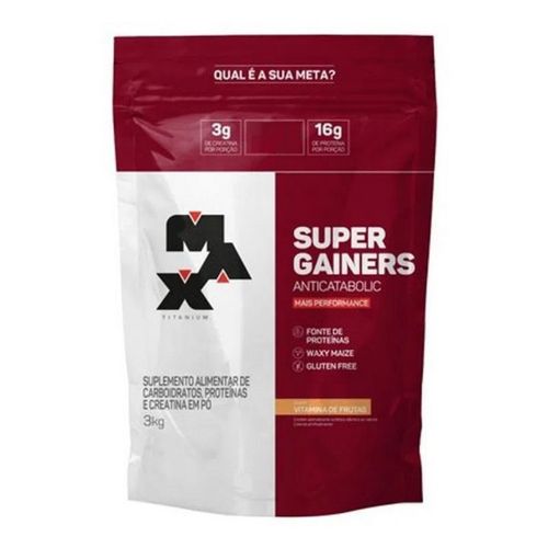 Super Gainers (3kg) - Sabor: Vitamina de Frutas Super Gainers (3kg) - Sabor: Vitamina de Frutas