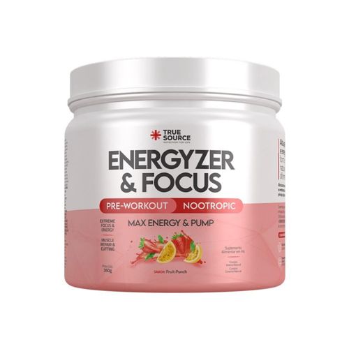 Energyzer e Focus (360g) - Sabor: Fruit Punch Energyzer e Focus (360g) - Sabor: Fruit Punch