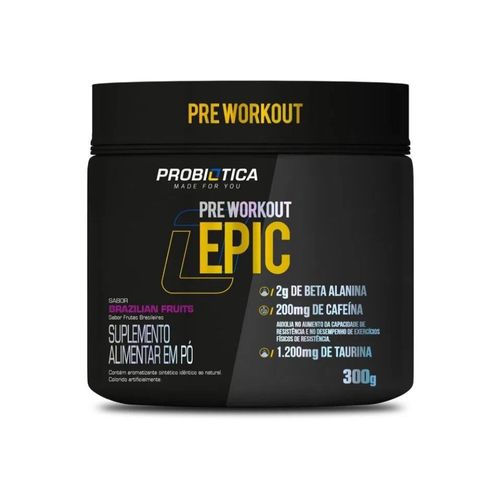 Epic Pre Workout (300g) - Sabor: Brazilian Fruits