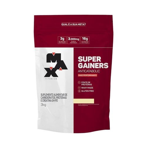 Super Gainers (3kg) - Sabor: Baunilha Super Gainers (3kg) - Sabor: Baunilha