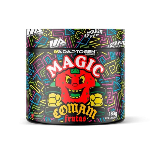Magic Comam Frutas (183g) - Sabor: Morango Magic Comam Frutas (183g) - Sabor: Morango