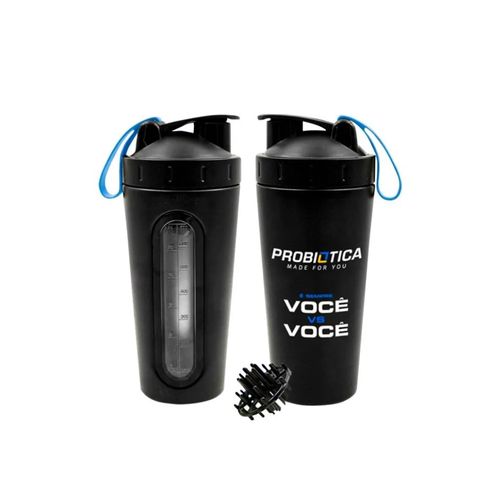 Coqueteleira Inox Preta - Padrão: Único Coqueteleira Inox Preta - Padrão: Único