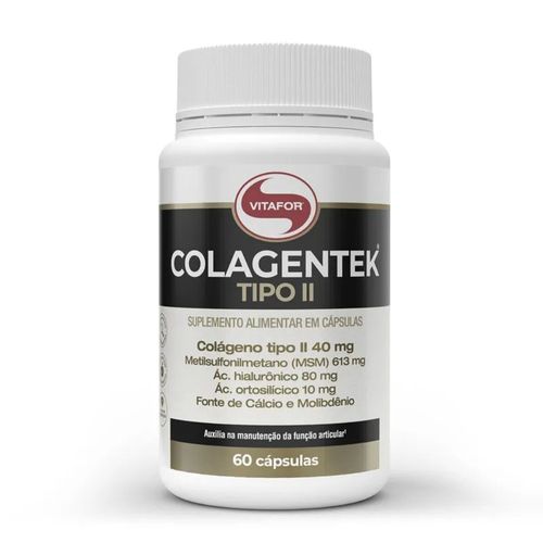 Colagentek Tipo II 613mg (120 caps) - Padrão: Único