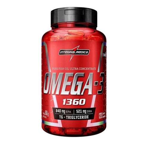 Ômega 3 Concentrado 1.360mg com Vitamina E (120 caps) - Vencimento 30/11/2025 - Padrão: Único Ômega 3 Concentrado 1.360mg com Vitamina E (120 caps) - Vencimento 30/11/2025 - Padrão: Único