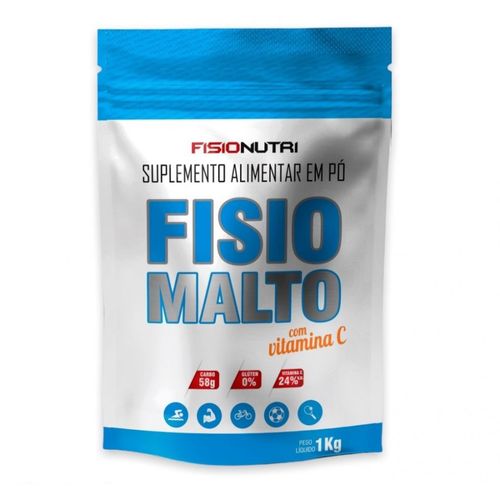 Fisio Malto Dextrina com Vitamina C (1kg) - Sabor: Morango Fisio Malto Dextrina com Vitamina C (1kg) - Sabor: Morango