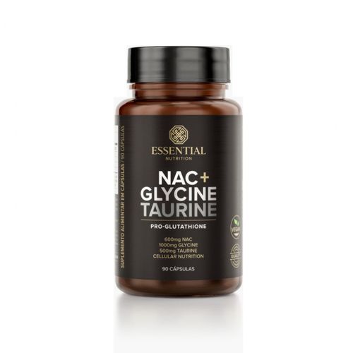 NAC + Glycine Taurine (90 caps) - Padrão: Único
