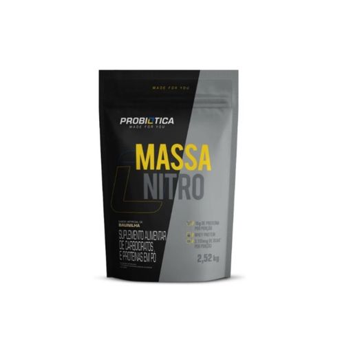 Massa Nitro NO2 Refil (2,52kg) - Sabor: Baunilha Massa Nitro NO2 Refil (2,52kg) - Sabor: Baunilha