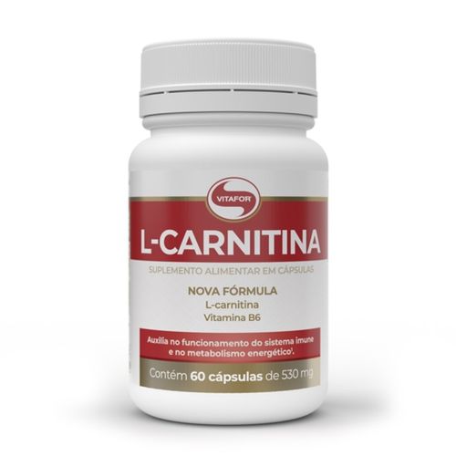 L-Carnitina (60 Caps) - Padrão: Único L-Carnitina (60 Caps) - Padrão: Único