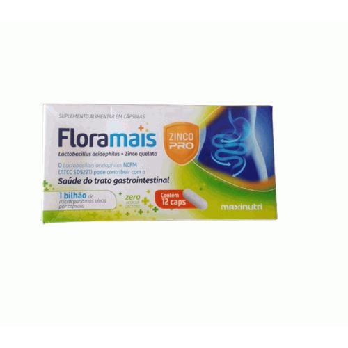 Floramais Zinco Pro (12 caps) - Padrão: Único Floramais Zinco Pro (12 caps) - Padrão: Único
