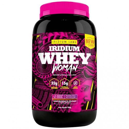 Iridium Whey Concentrado Woman (900g) - Sabor: Milkshake de Chocolate Iridium Whey Concentrado Woman (900g) - Sabor: Milkshake de Chocolate
