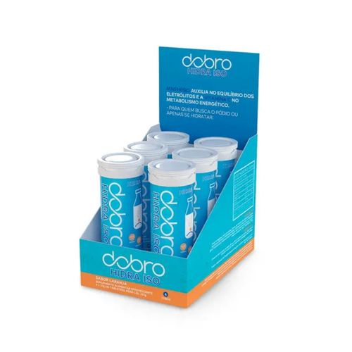 Hidra Iso Hidratacao Dobro c/6 (10 un x3,7g) - Sabor: Laranja Hidra Iso Hidratacao Dobro c/6 (10 un x3,7g) - Sabor: Laranja