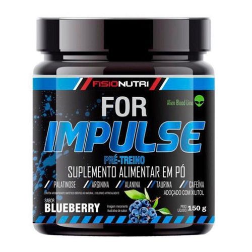 For Impulse (150g) - Sabor: Blue Berry For Impulse (150g) - Sabor: Blue Berry