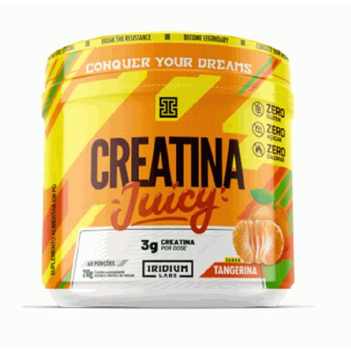 Creatina Juicy (210g) - Sabor: Tangerina
