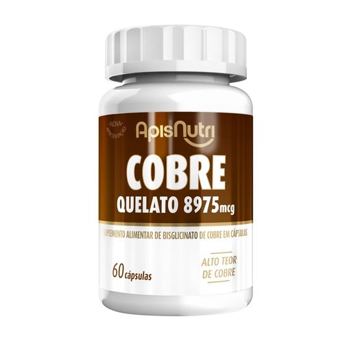 Cobre - 8975mcg (60 caps) - Padrão: Único Cobre - 8975mcg (60 caps) - Padrão: Único