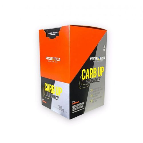 Carb Up Black Gel (300g) Caixa 10 unidades - Sabor: Laranja
