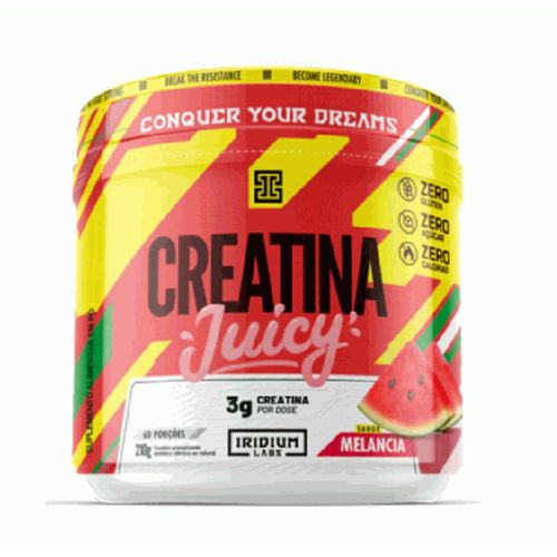 Creatina Juicy (210g) - Sabor: Melancia