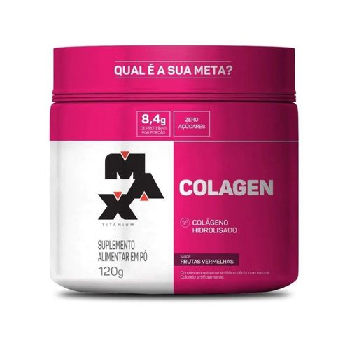 Colágeno Hidrolisado Colagen (120g) - Sabor: Frutas Vermelhas Colágeno Hidrolisado Colagen (120g) - Sabor: Frutas Vermelhas