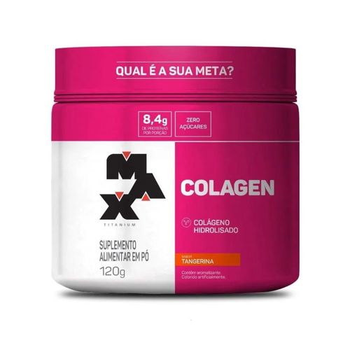 Colágeno Hidrolisado Colagen (120g) - Sabor: Tangerina