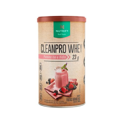 CleanPro Whey (450g) - Sabor: Frutas Vermelhas CleanPro Whey (450g) - Sabor: Frutas Vermelhas