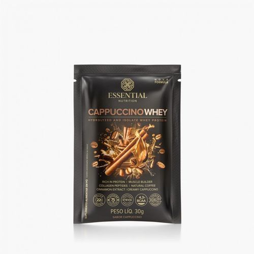 Cappuccino Whey Sachê (30g) - Sabor: Cappuccino Cappuccino Whey Sachê (30g) - Sabor: Cappuccino