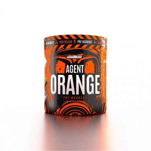 Agent Orange Pre Workout (250g) - Sabor: Limão com Hortelã